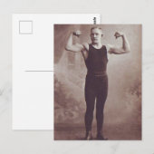 Show mij Uw spieren Briefkaart (Voorkant / Achterkant)