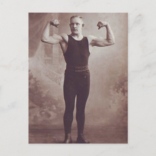 Show mij Uw spieren Briefkaart (Voorkant)