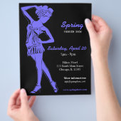 Show mode (lichtblauw) flyer (Hand)