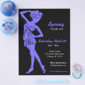 Show mode (lichtblauw) flyer (Enkel)