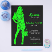 Show mode (Limoen) Flyer (Enkel)