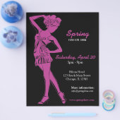 Show mode (Plum) Flyer (Enkel)