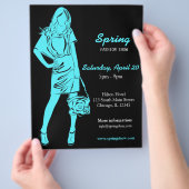 Show mode (Turquoise) Flyer (Hand)