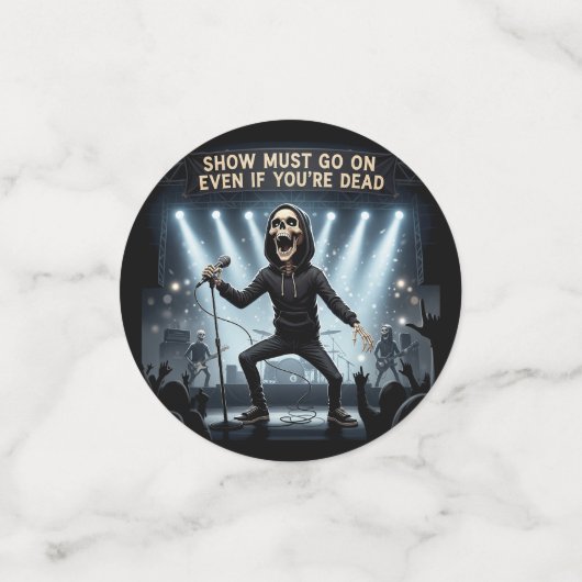 Show moet doorgaan, zelfs als je dood bent - Confe Confetti (Kleine voorkant)