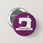 Show naaiwerktuigmakerswerk ronde button 5,7 cm (Voorkant /achterkant)