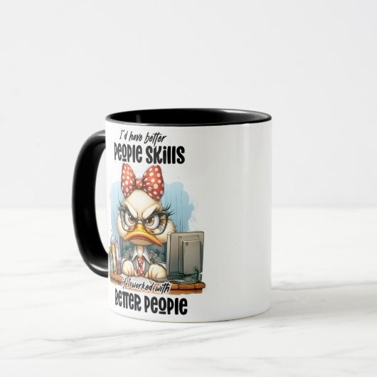 Show Off Professionele Side-Work Skills Koffie Mok (Voorkant links)