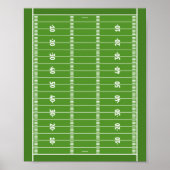 Show off your colors - Football Poster (Voorkant)