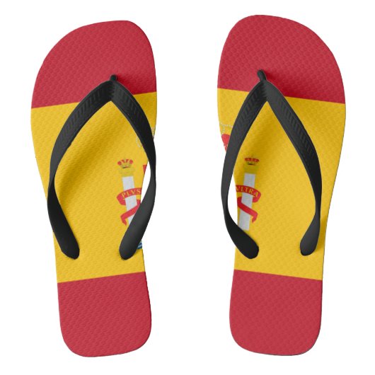 Show off your colors - Spain Teenslippers (Voetbed)