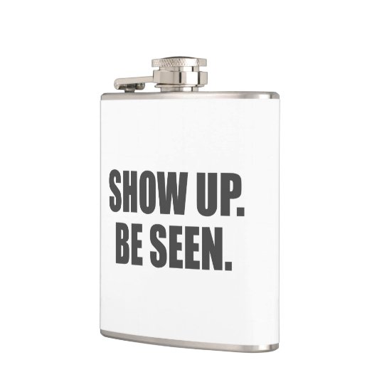 Show omhoog. Zie je. Heupfles (Links)