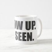 Show omhoog. Zie je. Koffiemok (Voorkant rechts)