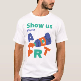 Show ons al uw kunst t-shirt