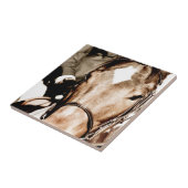 Show paard tegeltje (Zijkant)