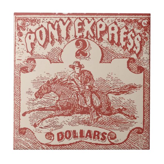 Show paard tegeltje (Voorkant)