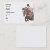 Show Paarden Visitekaartje (Voorkant / Achterkant)