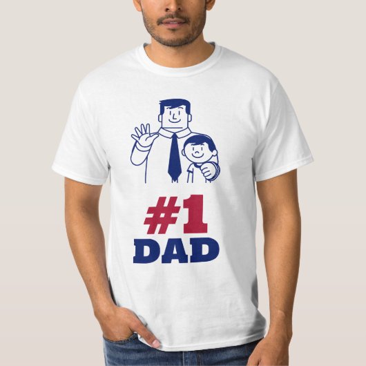 Show Pap Je Zorg: Het perfecte Vaderdag T-shirt (Voorkant)