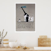 Show Patriotisme - Enlist Navy (US02313) Poster (Keuken)