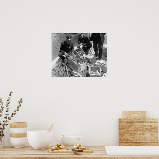 Show Pistool Stash, 1923.  foto Poster (Keuken)