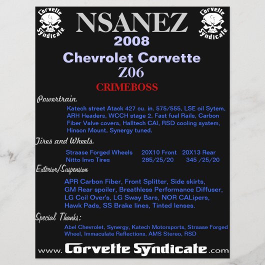 Show Plaquer. Flyer (Voorkant)