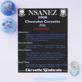 Show Plaquer. Flyer (Enkel)