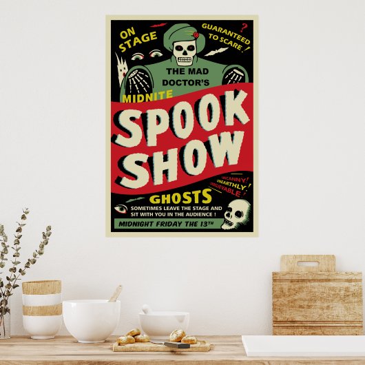  Show Poster - De Mad Doctor (Keuken)