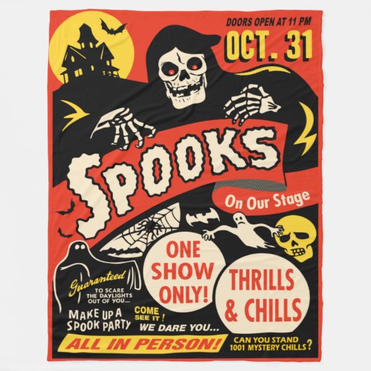 Show Poster Grote Vloot Fleece Deken (Voorkant)
