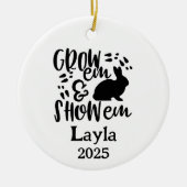 Show Rabbit 4H Ornament (Voorkant)