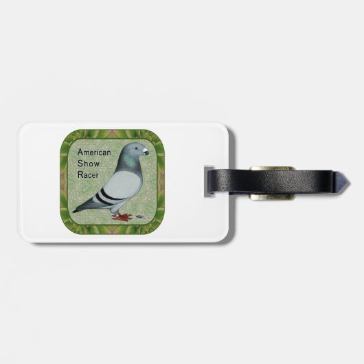 Show Racer Bagagelabel (Achterkant horizontaal)