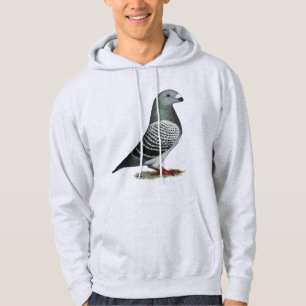 Show Racer Blue Checker Pigeon Hoodie