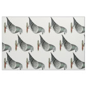 Show Racer Blue Checker Pigeon Stof (Fat Quarter)