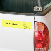 Show Racer Outline Bumpersticker (Op Truck)