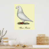Show Racer White Poster (Keuken)