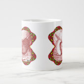 Show racers in rood grote koffiekop (Voorkant)