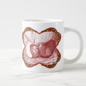 Show racers in rood grote koffiekop (Rechts)