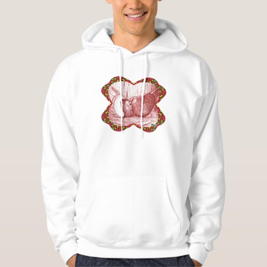 Show racers in rood hoodie (Voorkant)