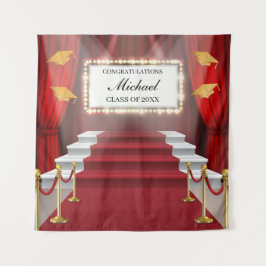  Show Red Carpet  Graduation Backdrop banner Wandkleed