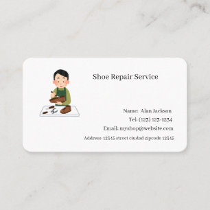 Show Repair Services Visitekaartje