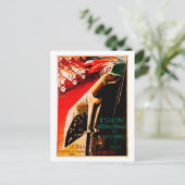 Show Roma-auto ~  1929 Automobiel AD Briefkaart (Staand voorkant)