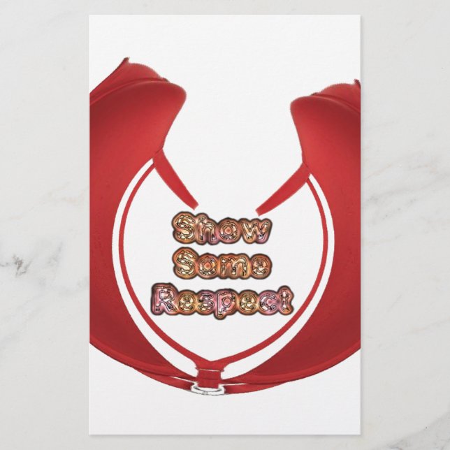 Show sommige respecteren art print (Voorkant)