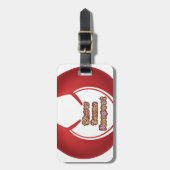 Show sommige respecteren art print bagagelabel (Voorkant verticaal)