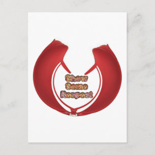 Show sommige respecteren art print briefkaart