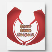 Show sommige respecteren art print fotoplaat (Voorkant)