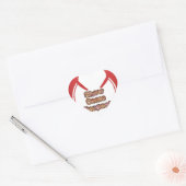 Show sommige respecteren art print hart sticker (Envelop)