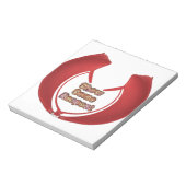 Show sommige respecteren art print notitieblok (Linkerzijde)