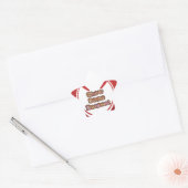 Show sommige respecteren art print ster sticker (Envelop)