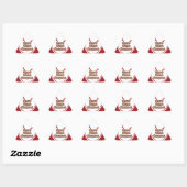 Show sommige respecteren art print sticker (Vel)