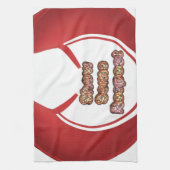 Show sommige respecteren art print theedoek (Verticaal)