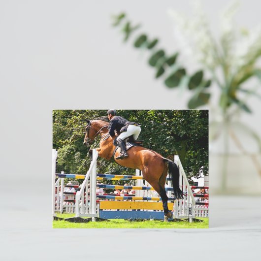 SHOW SPRINGEN BRIEFKAART (Staand voorkant)