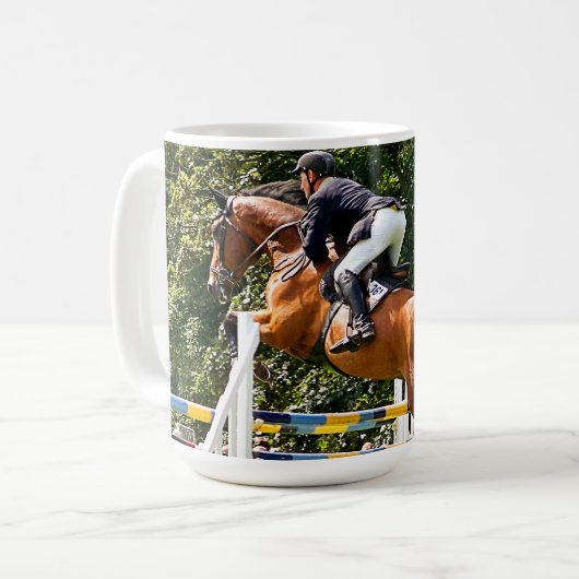 SHOW SPRINGEN KOFFIEMOK (Voorkant links)