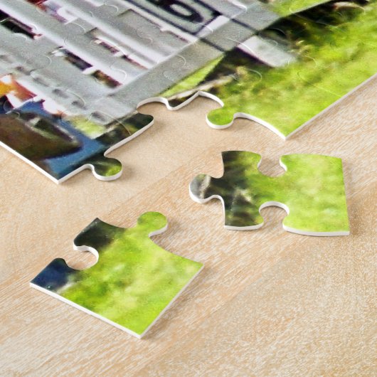 SHOW SPRINGEN LEGPUZZEL (Zijkant)