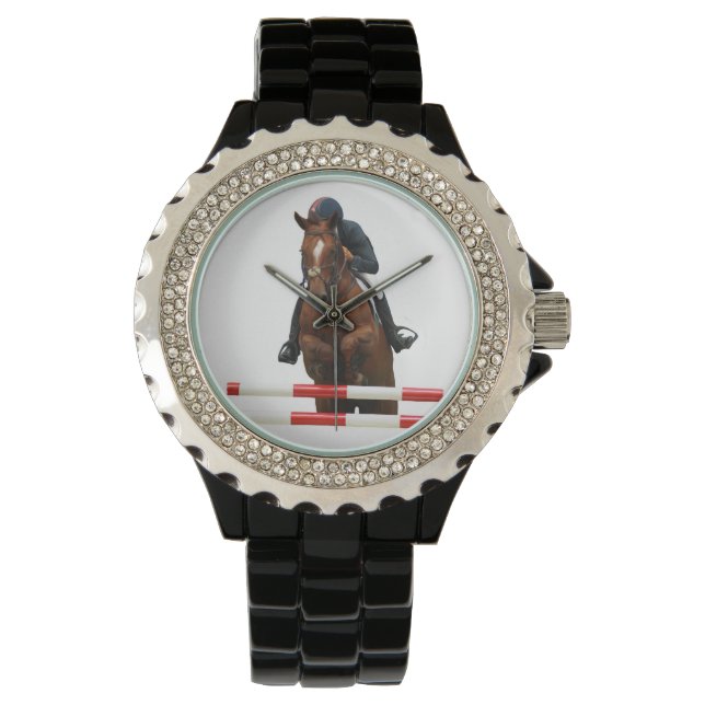 Show springen strass horloge (Voorkant)